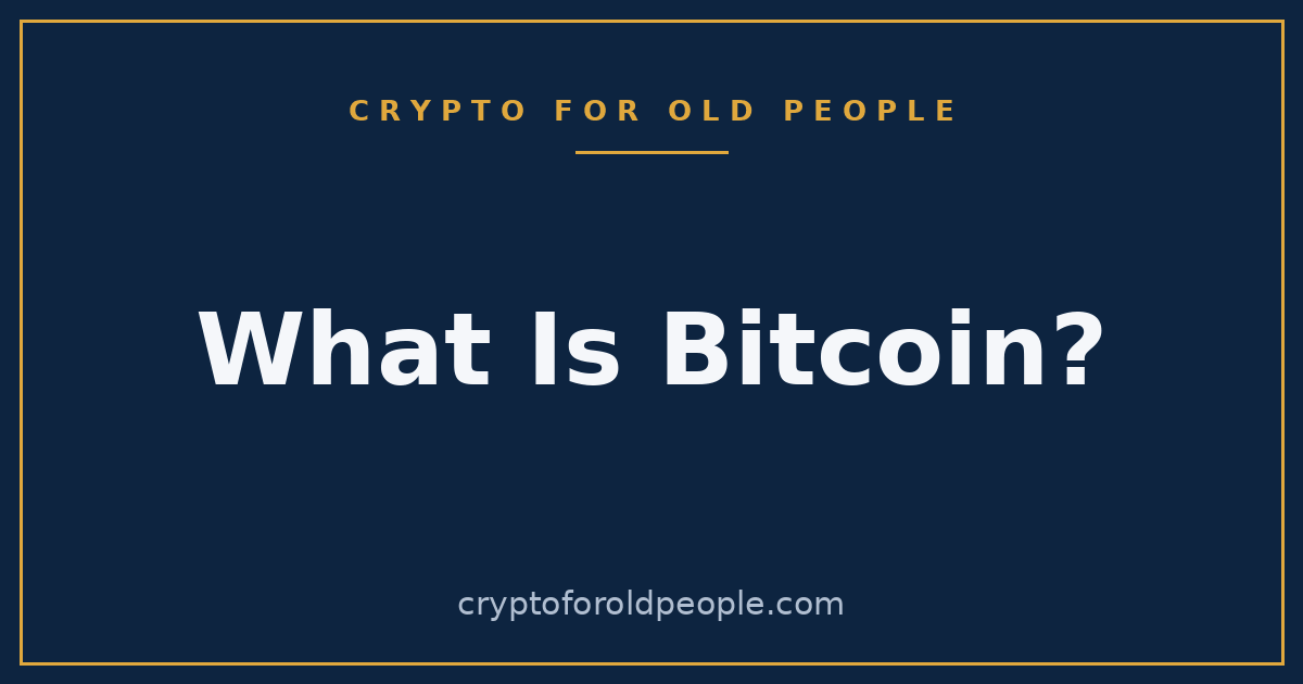 What Is Bitcoin? A Simple Explanation for Beginners